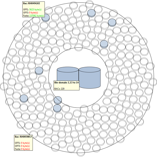 BIN/BAC visualization (Phi Ball)